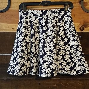 H&M floral print skirt